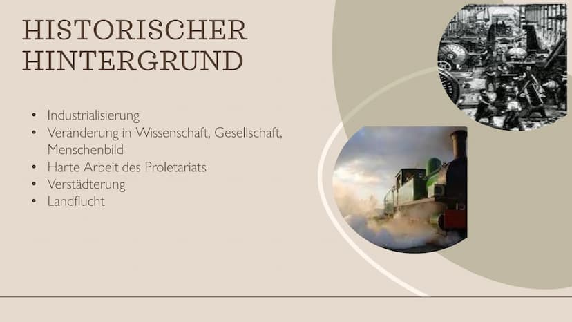 Naturalismus und
Impressionismus GLIEDERUNG
ZEITSTRAHL
NATURALISMUS
IMPRESSIONISMUS
QUELLEN Zeitstrahl
1795-1835
Romantik
1890-1910
Impressi