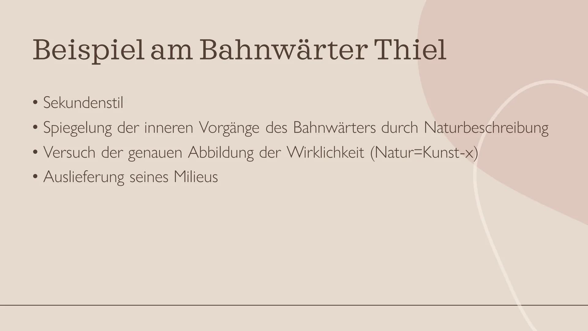 Naturalismus und
Impressionismus GLIEDERUNG
ZEITSTRAHL
NATURALISMUS
IMPRESSIONISMUS
QUELLEN Zeitstrahl
1795-1835
Romantik
1890-1910
Impressi