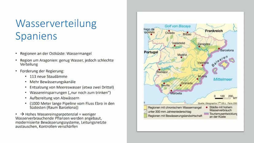 5.Vegetationszone
Hartlaubgehölze Inhaltverzeichnis:
Wichtige Informationen
• Klima in Spanien
●
Wasserverteilung Spaniens
• Gründe der Wass