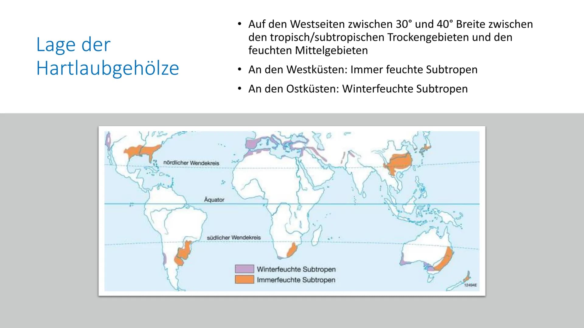 5.Vegetationszone
Hartlaubgehölze Inhaltverzeichnis:
Wichtige Informationen
• Klima in Spanien
●
Wasserverteilung Spaniens
• Gründe der Wass