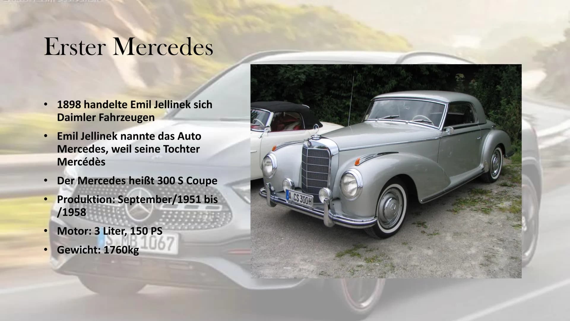 Mercedes Benz
S&MB 1067 Inhalt
• Erster Benz
Bertha Benz
Erster Mercedes
Der Schnellstes
Mercedes Benz
Mercedes Benz
Quellen Erster Benz
• A