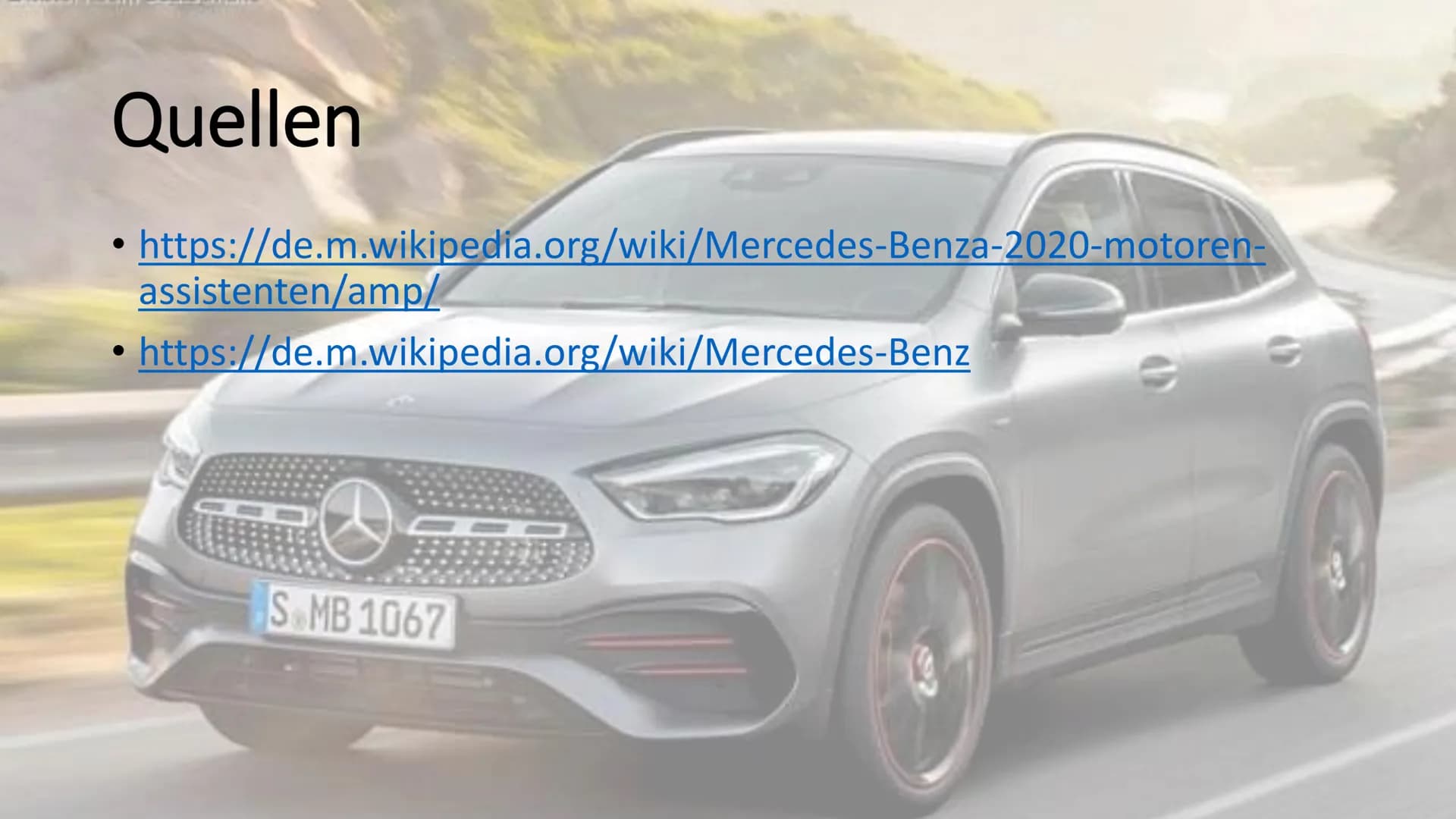 Mercedes Benz
S&MB 1067 Inhalt
• Erster Benz
Bertha Benz
Erster Mercedes
Der Schnellstes
Mercedes Benz
Mercedes Benz
Quellen Erster Benz
• A