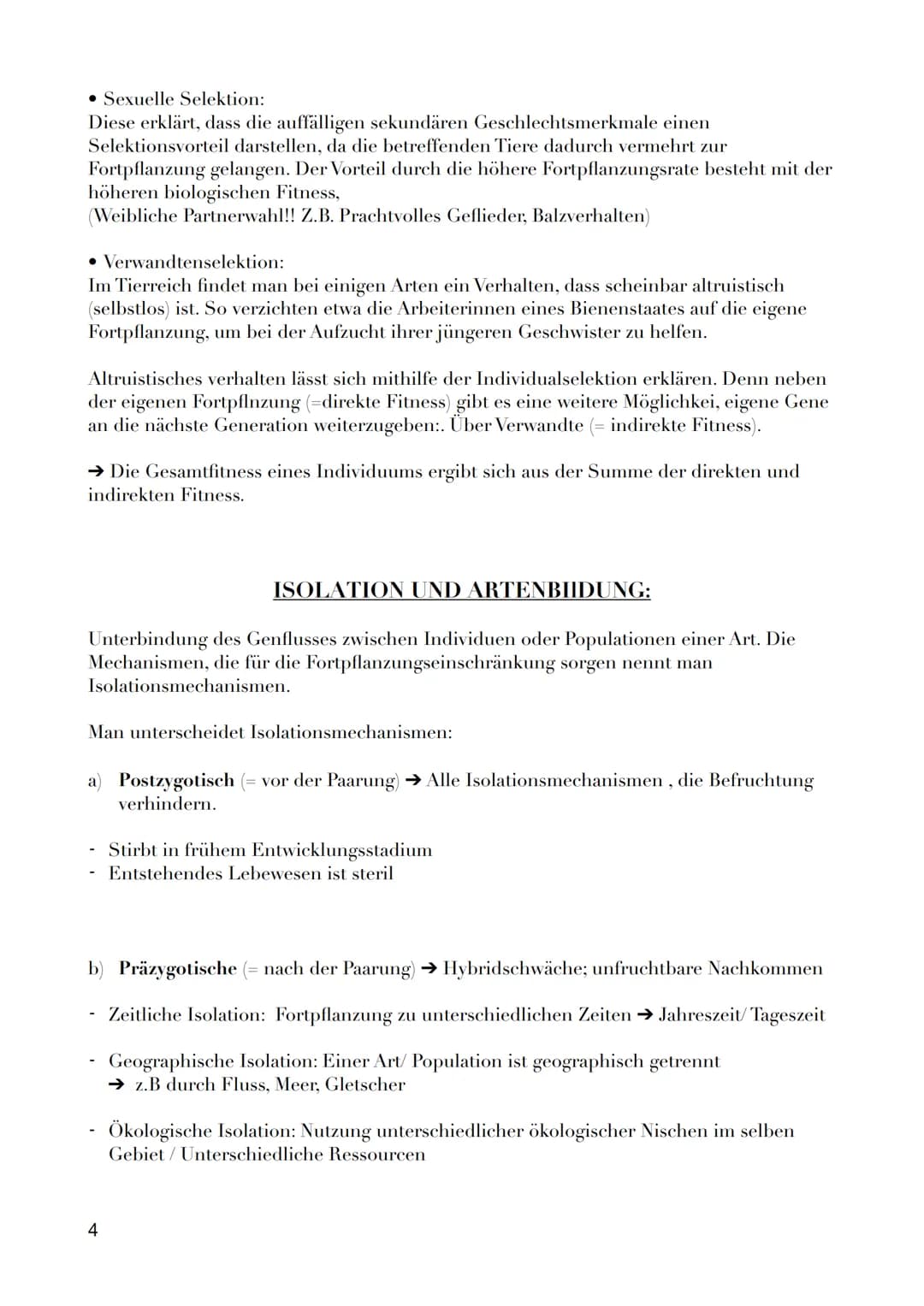 Voraussetzung für EVOLUTION = Variablilität
EVOLUTION
- Die Evolutionstheorie ist eine Erklärung für die Entstehung und Veränderung von
Arte