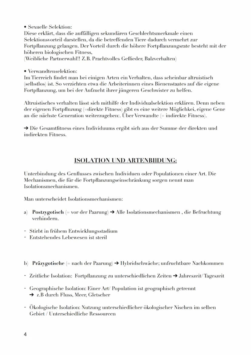 Voraussetzung für EVOLUTION = Variablilität
EVOLUTION
- Die Evolutionstheorie ist eine Erklärung für die Entstehung und Veränderung von
Arte