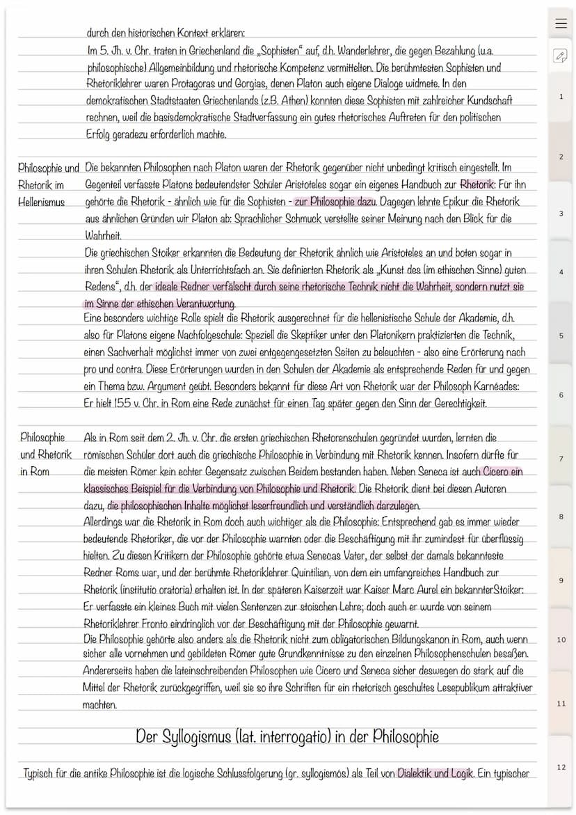  Seneca: Leben und Werk
Leben
Seneca stammt aus Córdoba in Spanien und wurde 4 v. Chr. geboren. Er starb im Jahr 65 n. Chr. durch Freitod. D