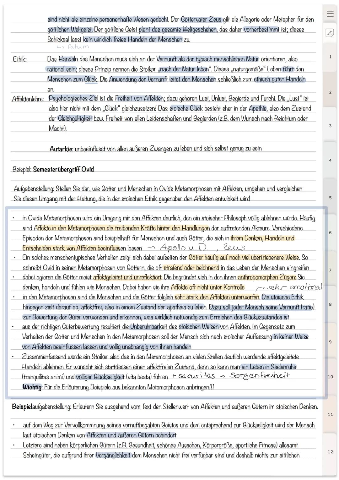  Seneca: Leben und Werk
Leben
Seneca stammt aus Córdoba in Spanien und wurde 4 v. Chr. geboren. Er starb im Jahr 65 n. Chr. durch Freitod. D