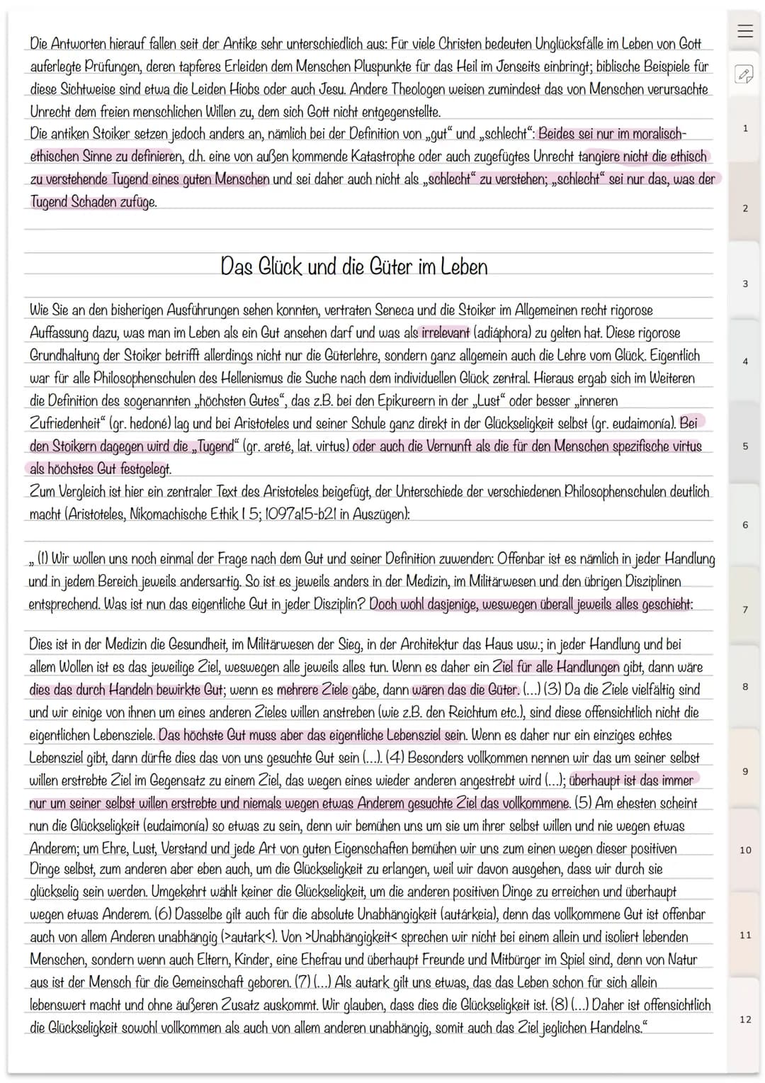 Seneca: Leben und Werk
Leben
Seneca stammt aus Córdoba in Spanien und wurde 4 v. Chr. geboren. Er starb im Jahr 65 n. Chr. durch Freitod. D