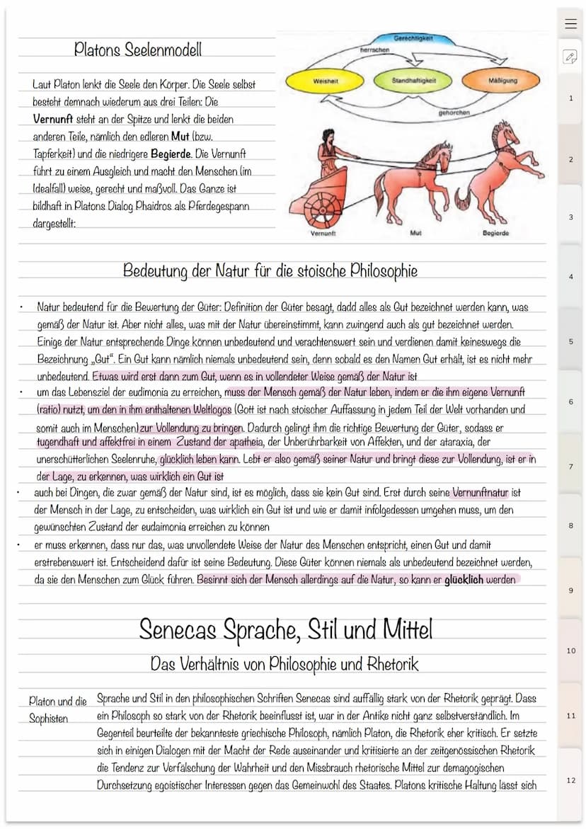  Seneca: Leben und Werk
Leben
Seneca stammt aus Córdoba in Spanien und wurde 4 v. Chr. geboren. Er starb im Jahr 65 n. Chr. durch Freitod. D