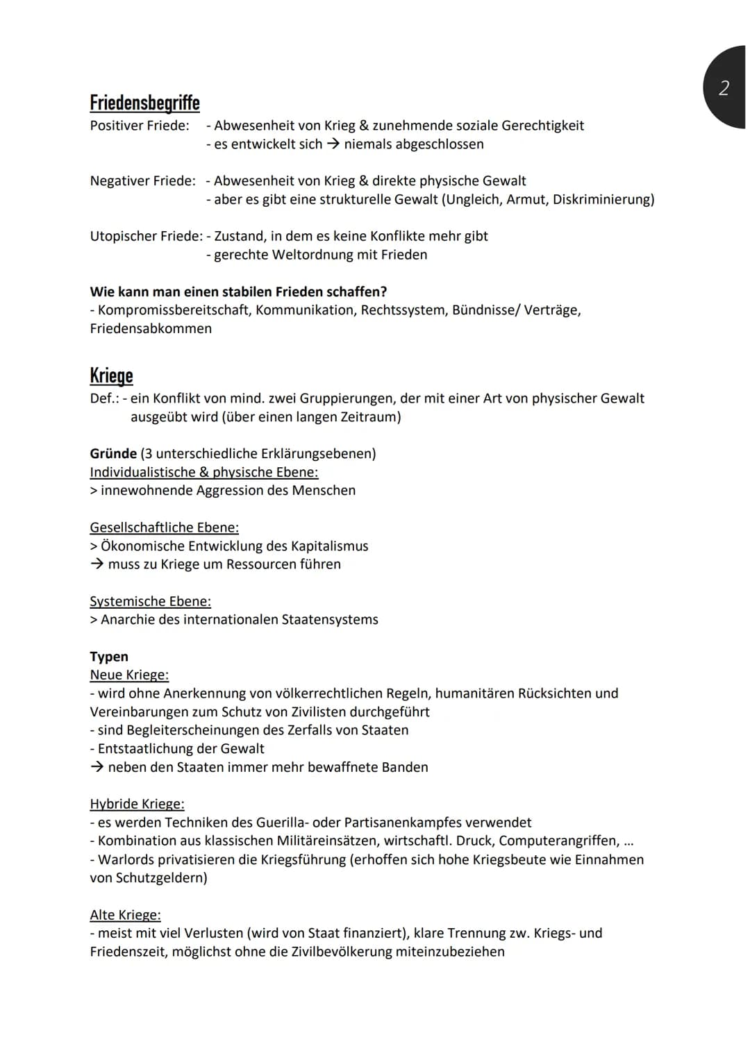 Gemeinschaftskunde Abi 2022 - Internationale Beziehungen
Struktur der internationalen Staatenwelt
Sicherheitsdilemma
- Wenn auf Welt keine R