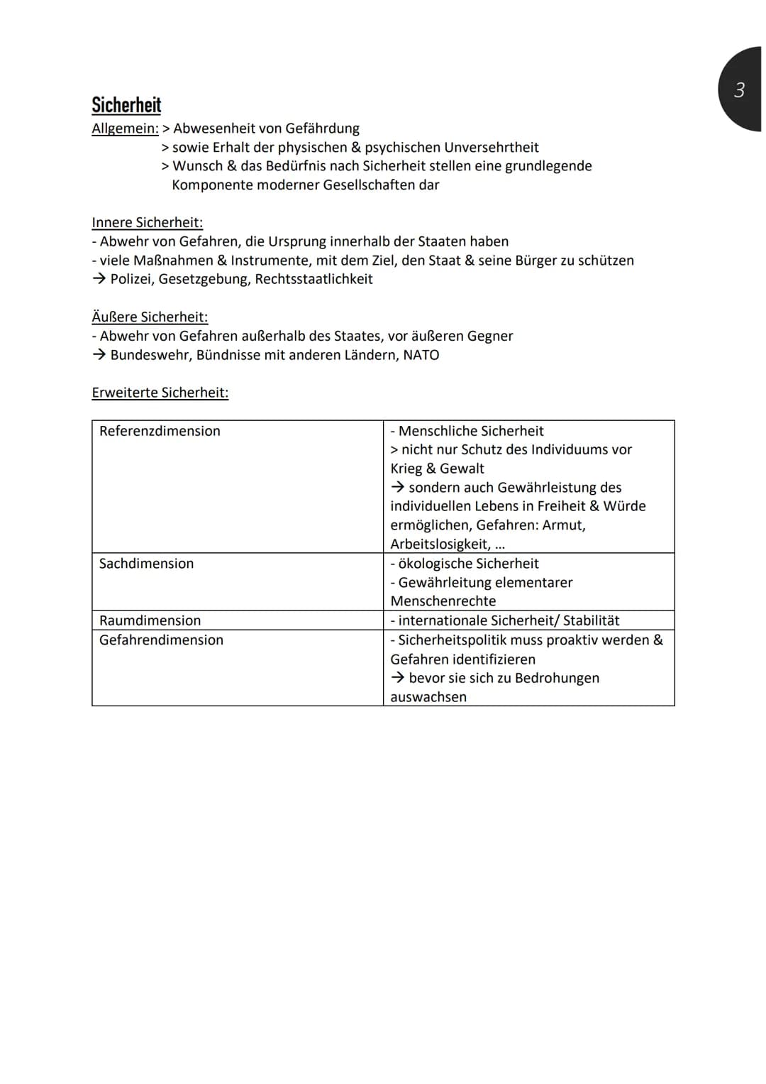 Gemeinschaftskunde Abi 2022 - Internationale Beziehungen
Struktur der internationalen Staatenwelt
Sicherheitsdilemma
- Wenn auf Welt keine R