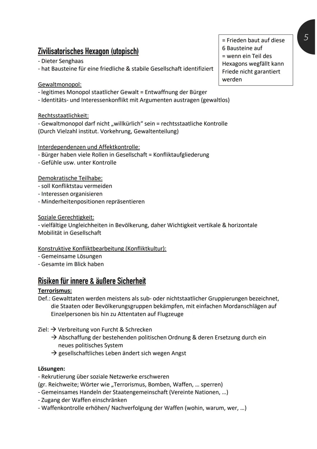 Gemeinschaftskunde Abi 2022 - Internationale Beziehungen
Struktur der internationalen Staatenwelt
Sicherheitsdilemma
- Wenn auf Welt keine R