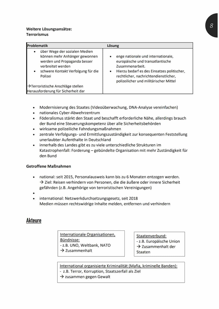 Gemeinschaftskunde Abi 2022 - Internationale Beziehungen
Struktur der internationalen Staatenwelt
Sicherheitsdilemma
- Wenn auf Welt keine R