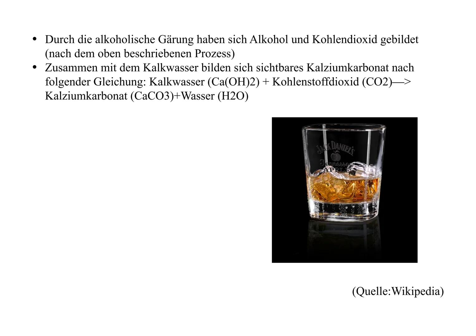 Alkoholische Gärung einfach erklärt mit Hefe und Zucker: Ablauf und ...