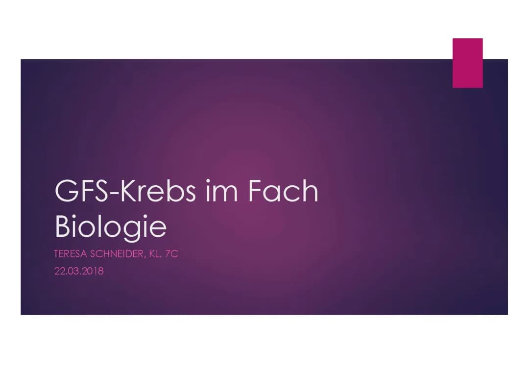 Krebs-Onkologie