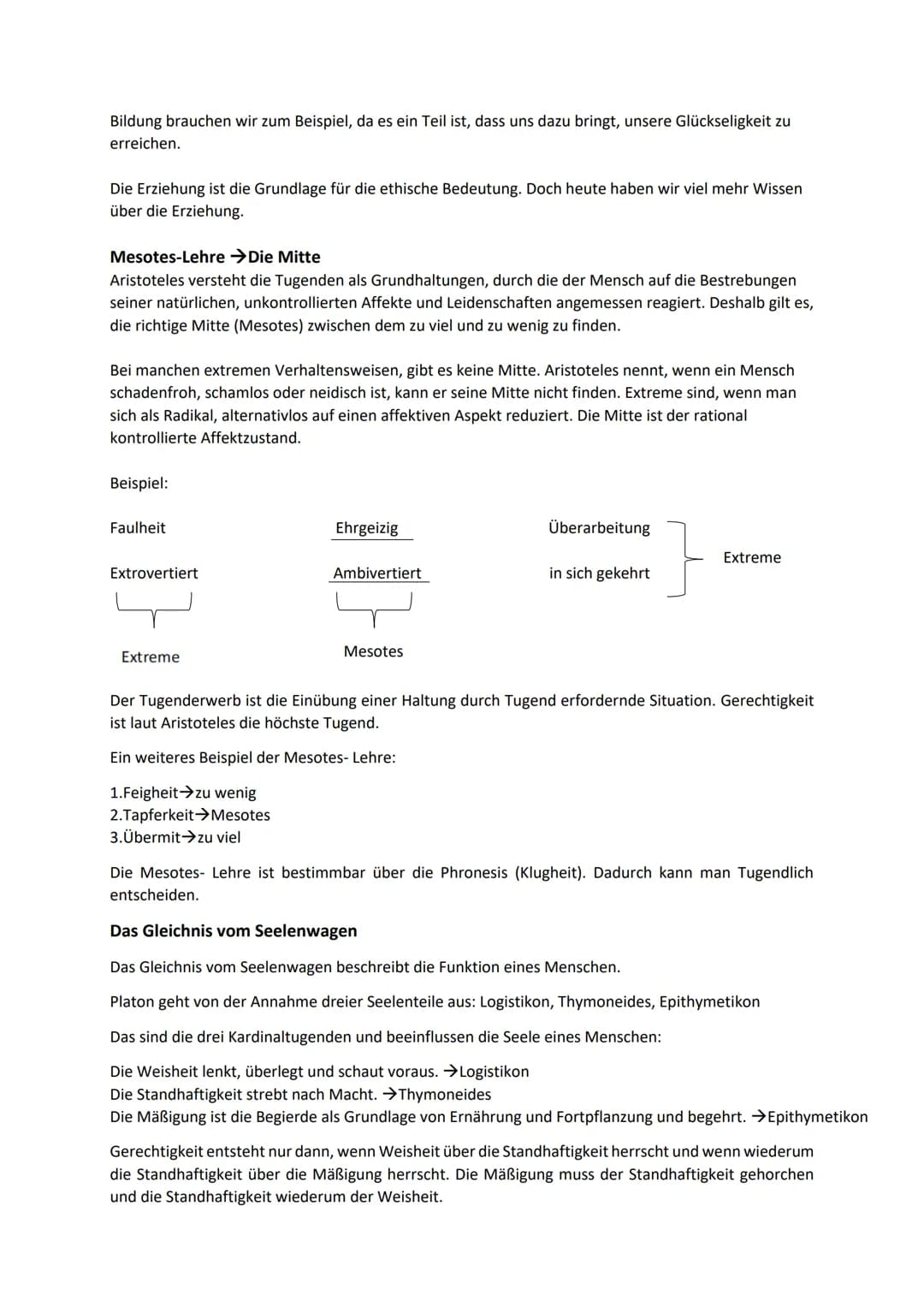 Kuluturrelativismus
Aristoteles
Es betont einen Pluralismus der Kulturen und stellt fest, dass Kulturen nicht verglichen oder aus dem
Blickw