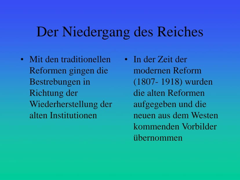 Das Osmanische Reich
Von Nico ●
Allgemeines:
das Reich erstreckte sich
über 3 Kontinente
Mittelpunkt des Reiches
war die heutige Türkei
gegr