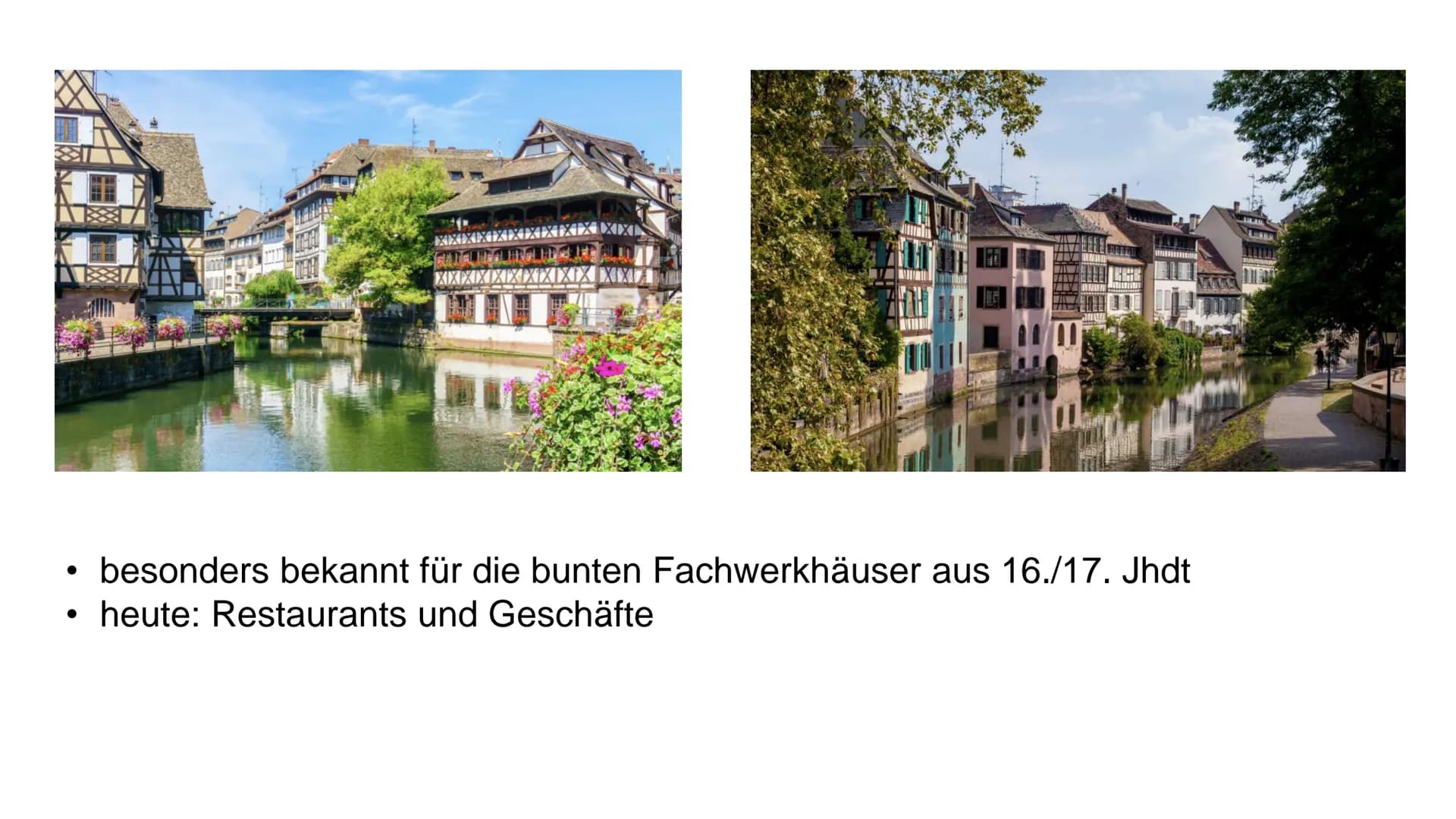 UNESCO
UNITED NATIONS
Educational, Scientific, Cultural Organization Weltkulturerbe in Straßburg
INHALT:
• Grand-lle
●
- Das Viertel la peti