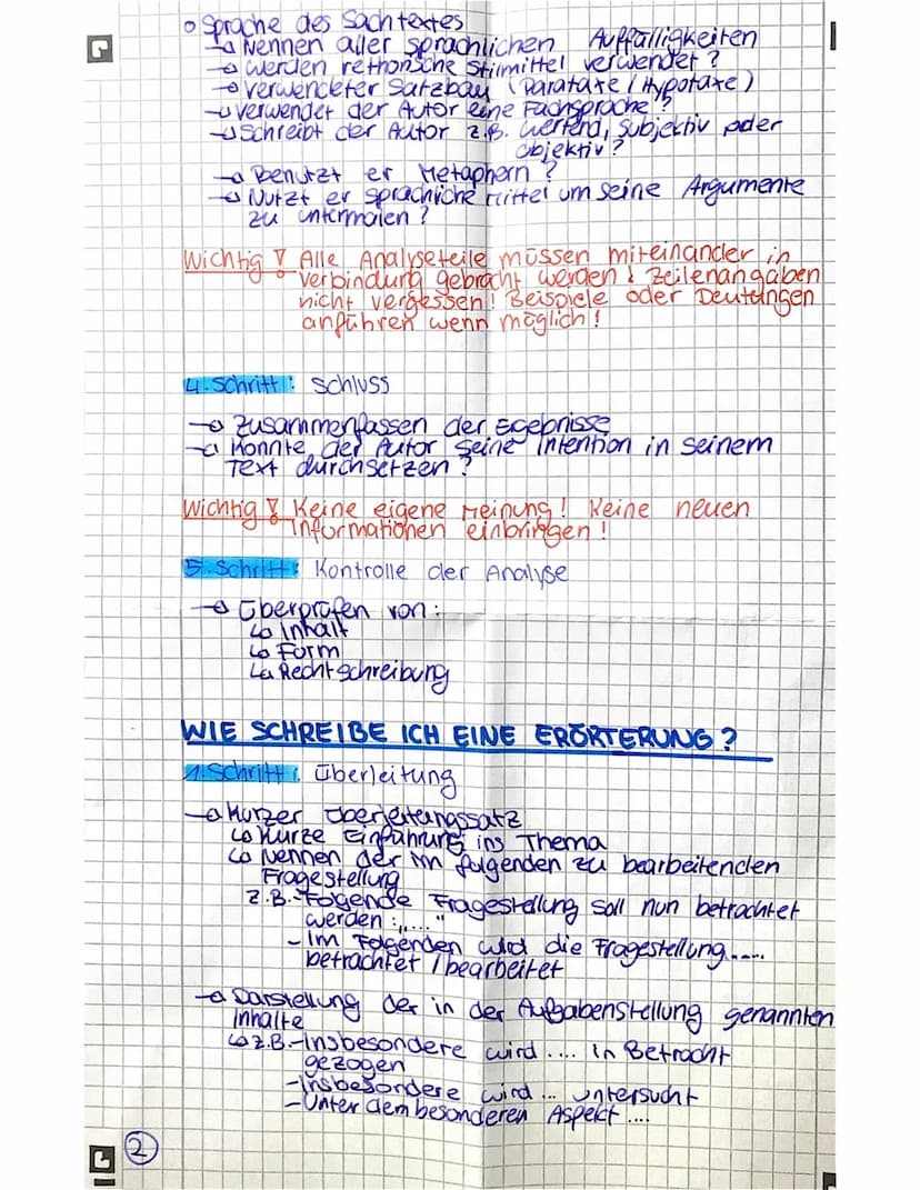 7
J
DEUTSCHKLAUSUR
NR. 3
am 29.04.2022
WIE SCHREIBE ICH EINE SACHTEXTANALYSE?
Schritt: Lesen
• Text 3-mai lesen
~^1. Mal: Wichtige Rahmenbed