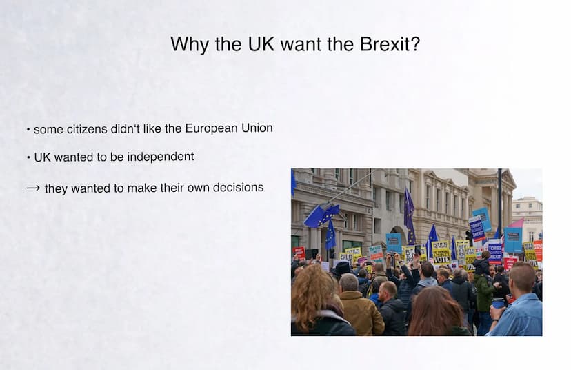 Brexit 1) Which countries belong to GB?
2) ,,Brexit"
3) Why?
4) Acts
5) Who voted for Brexit?
6) Consequences
7) short video
8) questions
In