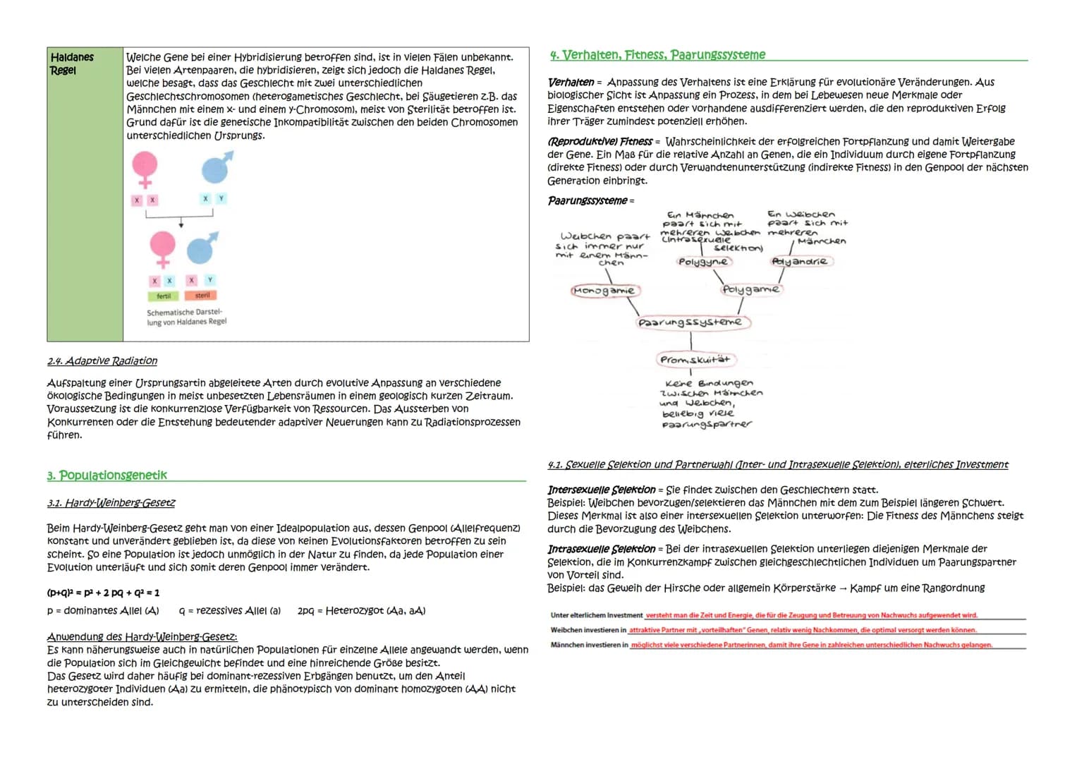 Abitur Zusammenfassung: Evolution
Themen:
1. Evolutionstheorien
1.1. Linné, Cuvier, Lamarck, Darwin
1.2. Synthetische Evolutionstheorie
2. A