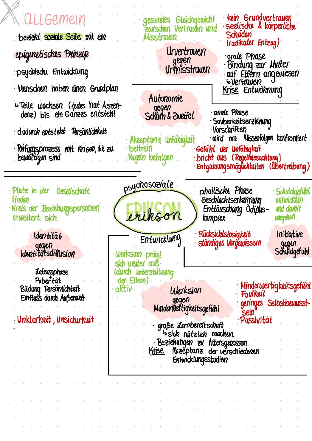 Erikson Stufenmodell: Psychosoziale Entwicklung leicht erklärt (PDF, Tabelle, Beispiele)