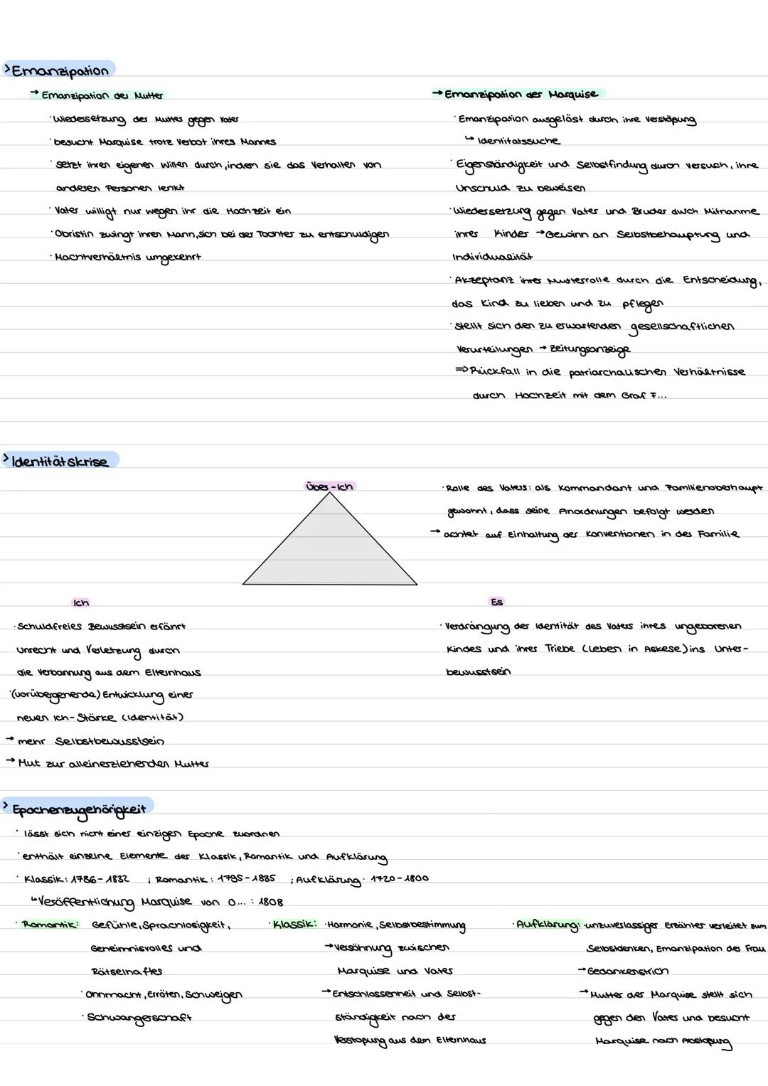 Heinrich von Kleist (1808)

MARQUISE VON O ...

Ort: M... in Oberitalien; Marquise von O...,,Julietta"

-> Dame von vortrefflichem Ruf; vor 