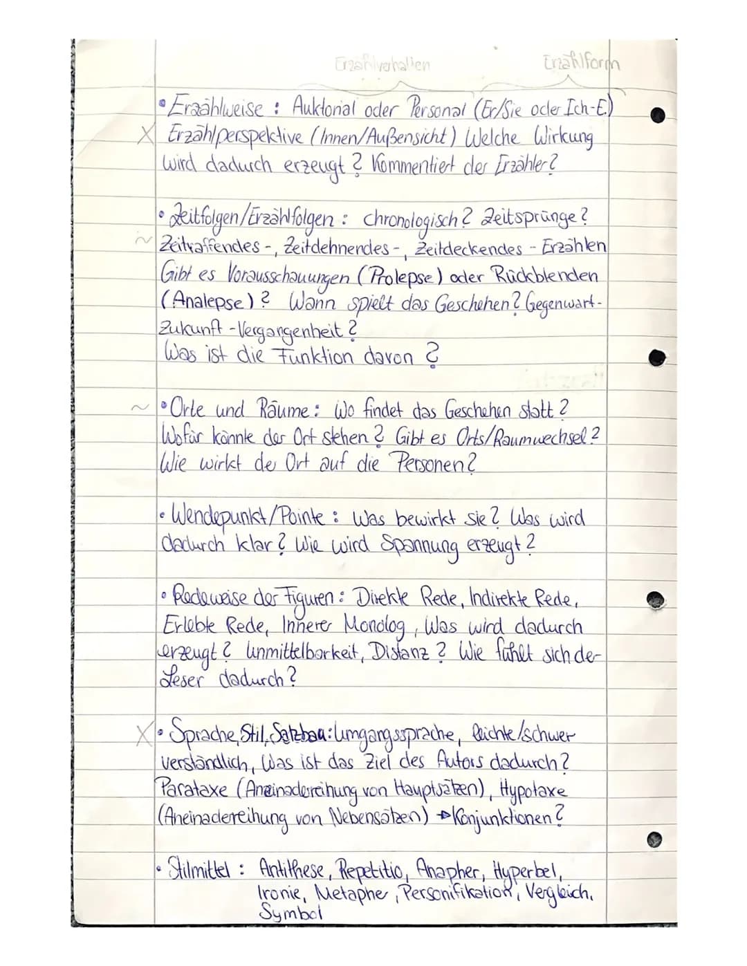 DEUTSCH INTERPRETATION
Einleitung
Basissatz
• Inhaltsangabe (Hilfe: Sinnabschnitte) → Prasens, keine Zeilenangabe
• Deutungshypothese
Was wi