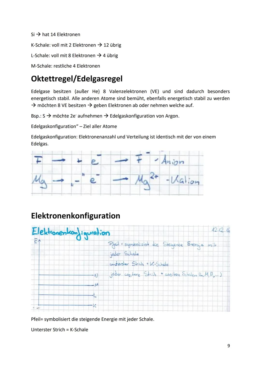 CHEMIE KLASSE 9
Die Elemente der ALKALIMETALLE (1HG im PSE)
Lithium (Li)
Natrium (Na)
Kalium (K)
● Rubidium (Rb)
Cäsium (Cs)
Francium (Fr)
●