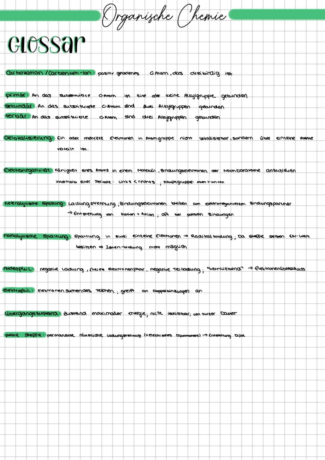  # Organische Chemic

# oc - Stern

es ter

veresterung

verseifung

alkoholische
Gårung

alkohole

-C-C-OH

Oxidation

aldehyde

ketone

ca