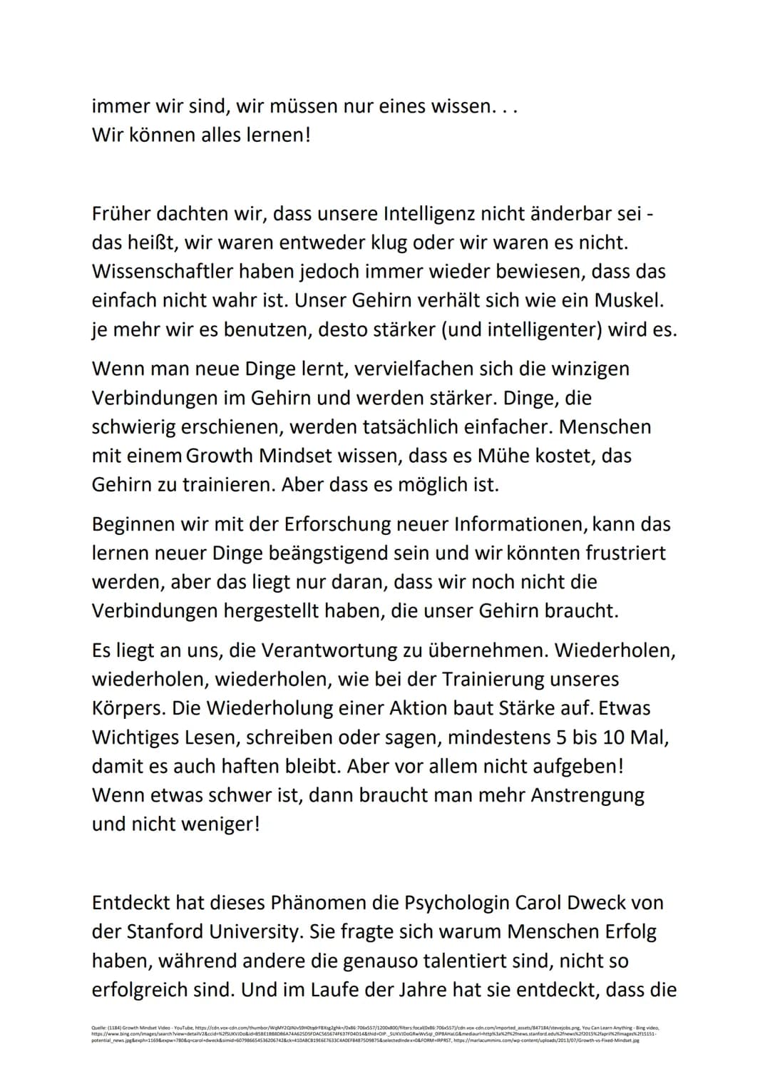 DAS MINDSET
Herzlich Willkommen zu meiner Präsentation!
Heute werde ich euch ein paar Dinge zu dem sogenannten
Growth Mindset erzählen. Da d