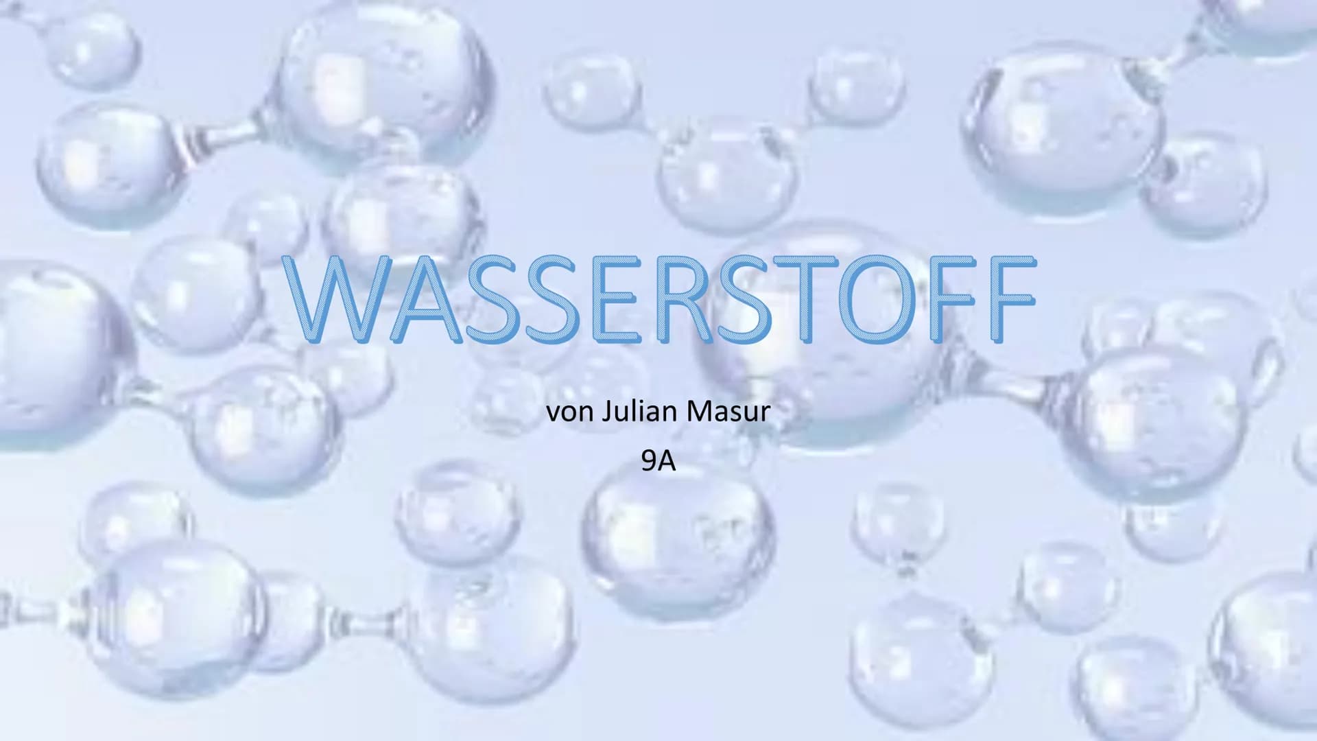 4
WASSERSTOFF
von Julian Masur
9A GFS Chemie
●
● 1 Valenzelektron
Was ist Wasserstoff
THE
Rb Sr Y Zr Nb Mo To Ru Rh Pd Ag Cd In Sn Sb
·····
