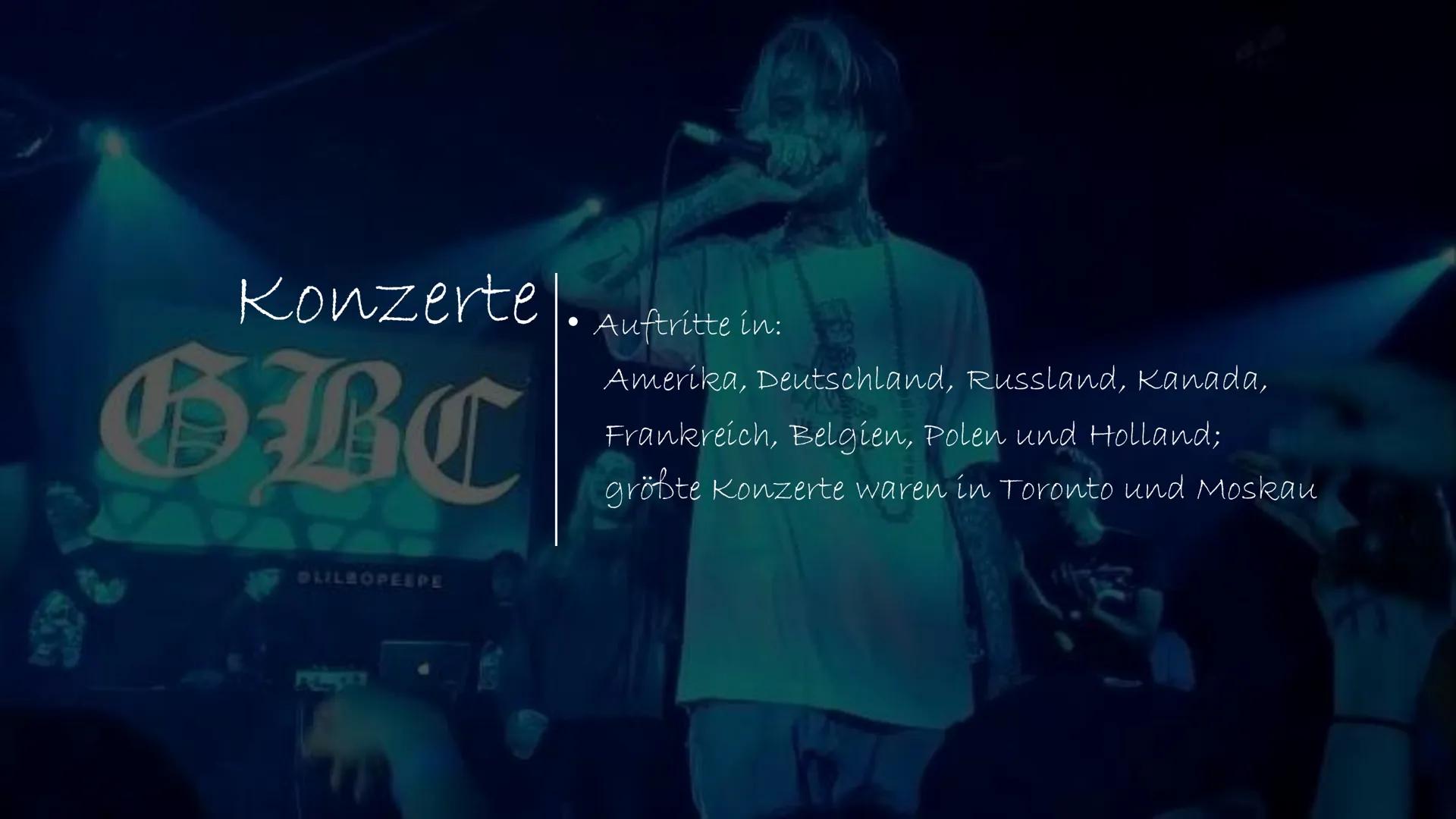 LIL PEEP
印
→ zur Person & Leben:
LIL PEEP - bürgerlich Gustav Elijah Åhr
* 1. November 1996 in Allentown, Pennsylvania
15. November 2017 in 