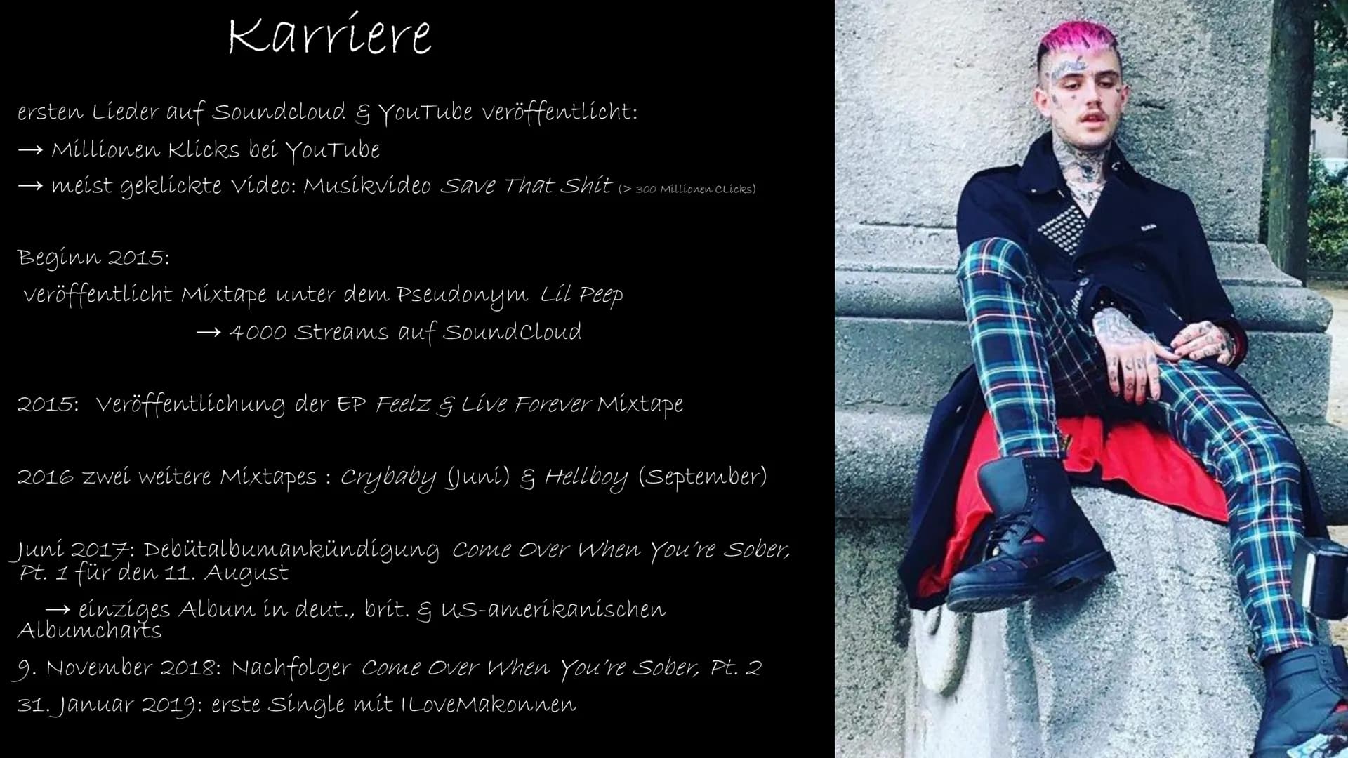 Alles über Lil Peep: Letzte Worte, Familie und mehr!