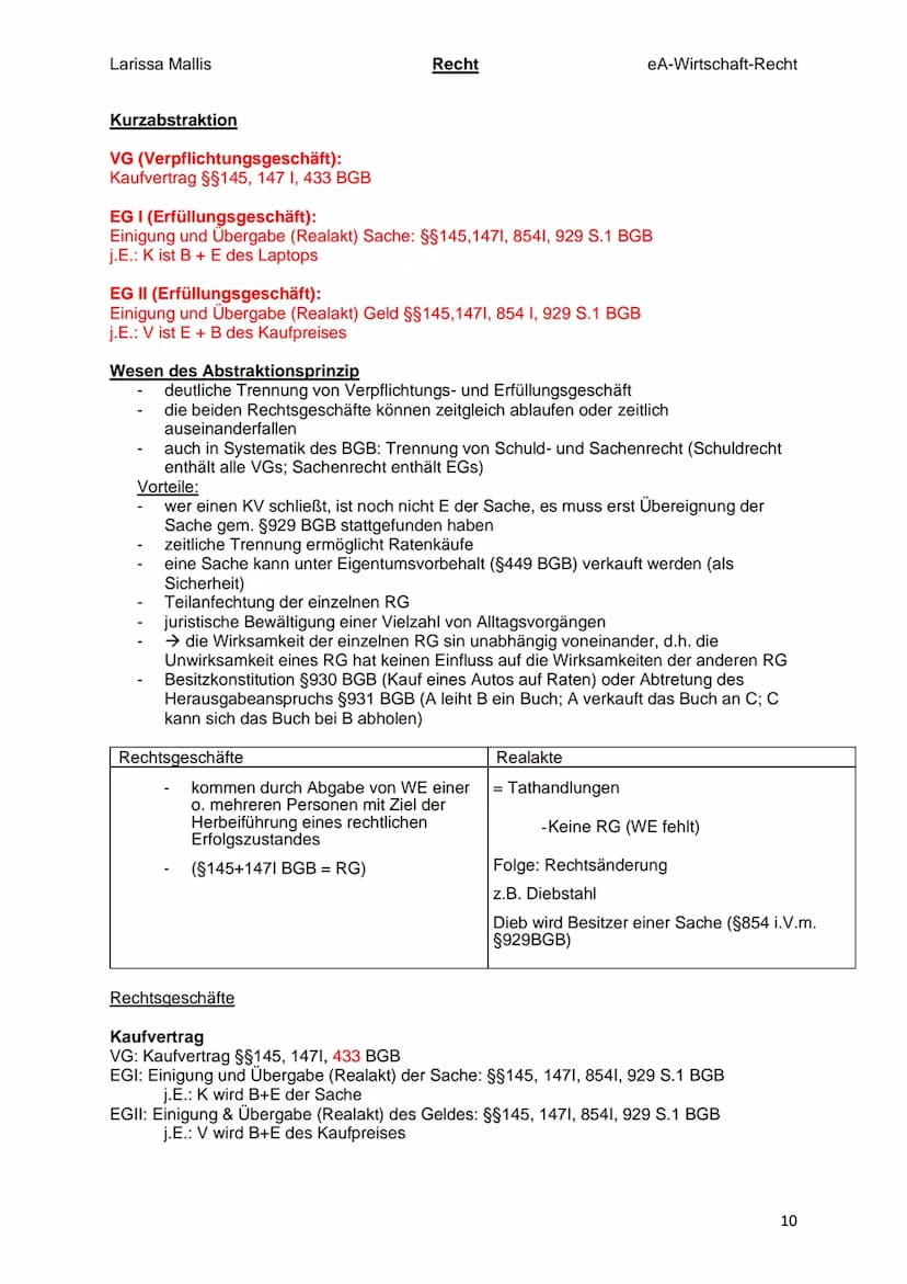 Larissa Mallis
Recht
Recht
Ist die Gesamtheit aller Rechtsnormen, die in einer Rechtsgemeinschaft gelten.
Rechtsordnung = Summe von Rechtsno