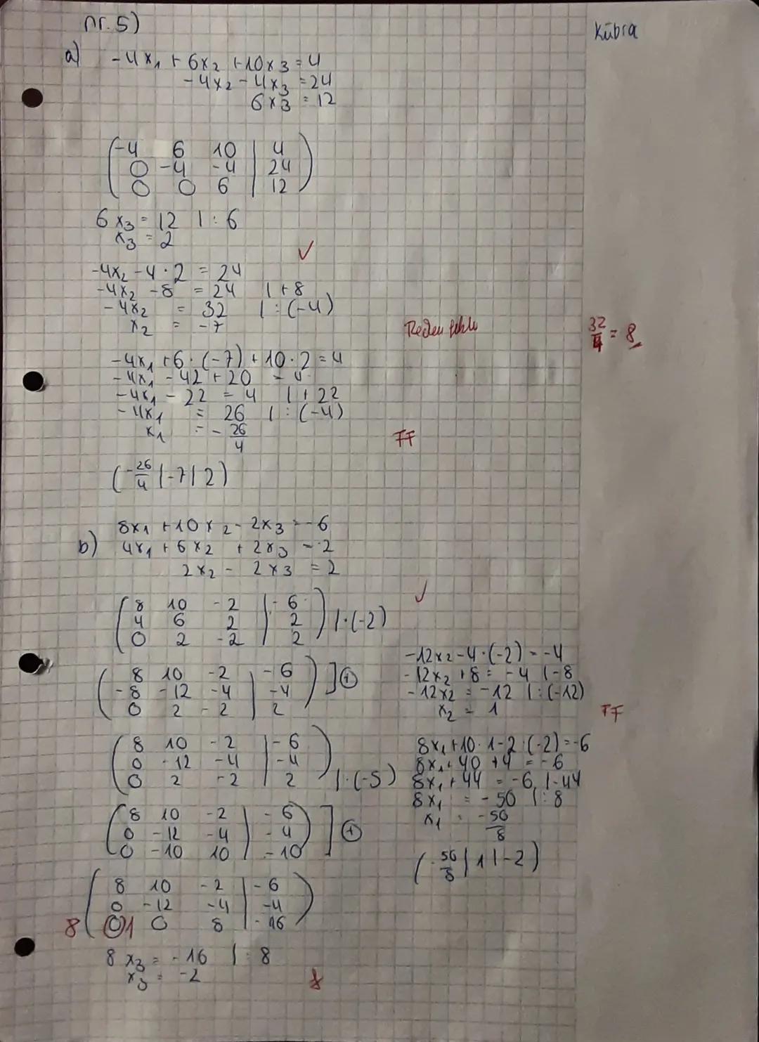 Taschenrechner
freier Teil
OCA)
a A(31-214), B(71-41-2); C (^1-117)
AB · ·
FBS - (-²) (²) (-²) I Die spannvektoren sind
AC (²) (-²) (-²)) Ka