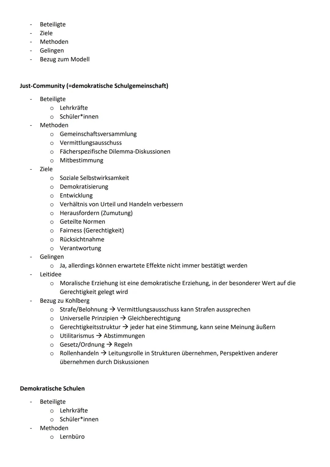 Definition Moral
Grundannahmen
Die Gesellschaft legt Werte, Normen, Gesetze und Vorstellungen fest, die durch Sozialisation und
Erziehung ve