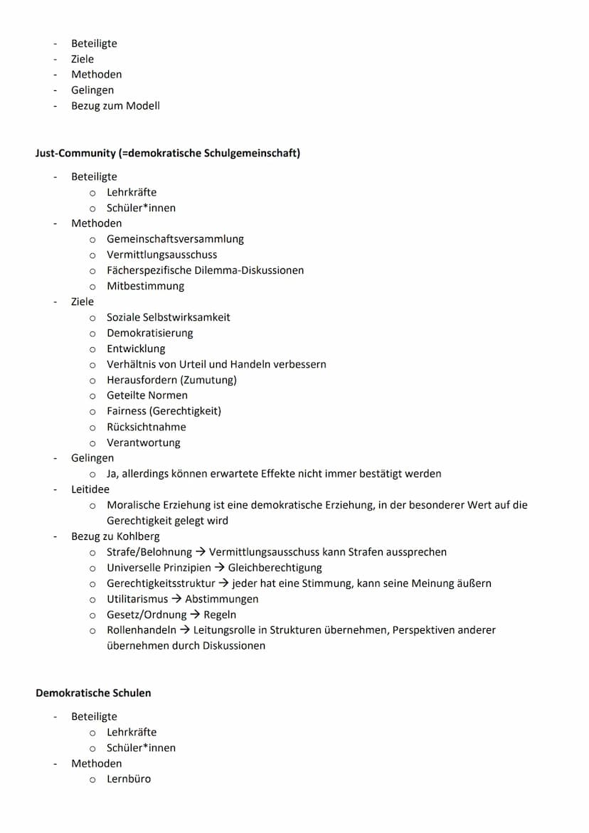 Definition Moral
Grundannahmen
Die Gesellschaft legt Werte, Normen, Gesetze und Vorstellungen fest, die durch Sozialisation und
Erziehung ve