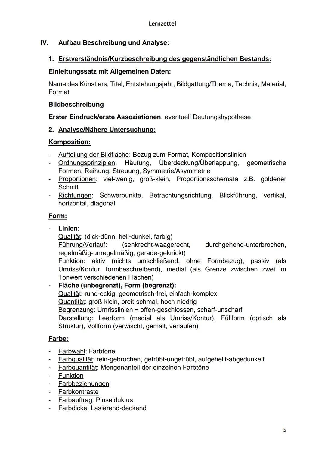 Lernzettel
Kunst, Vorabiturklausur LK
→ Klausur mit schriftlichem Schwerpunkt und praktischem Anteil (300min)
I. El Lissitzky:
El Lissitzky 