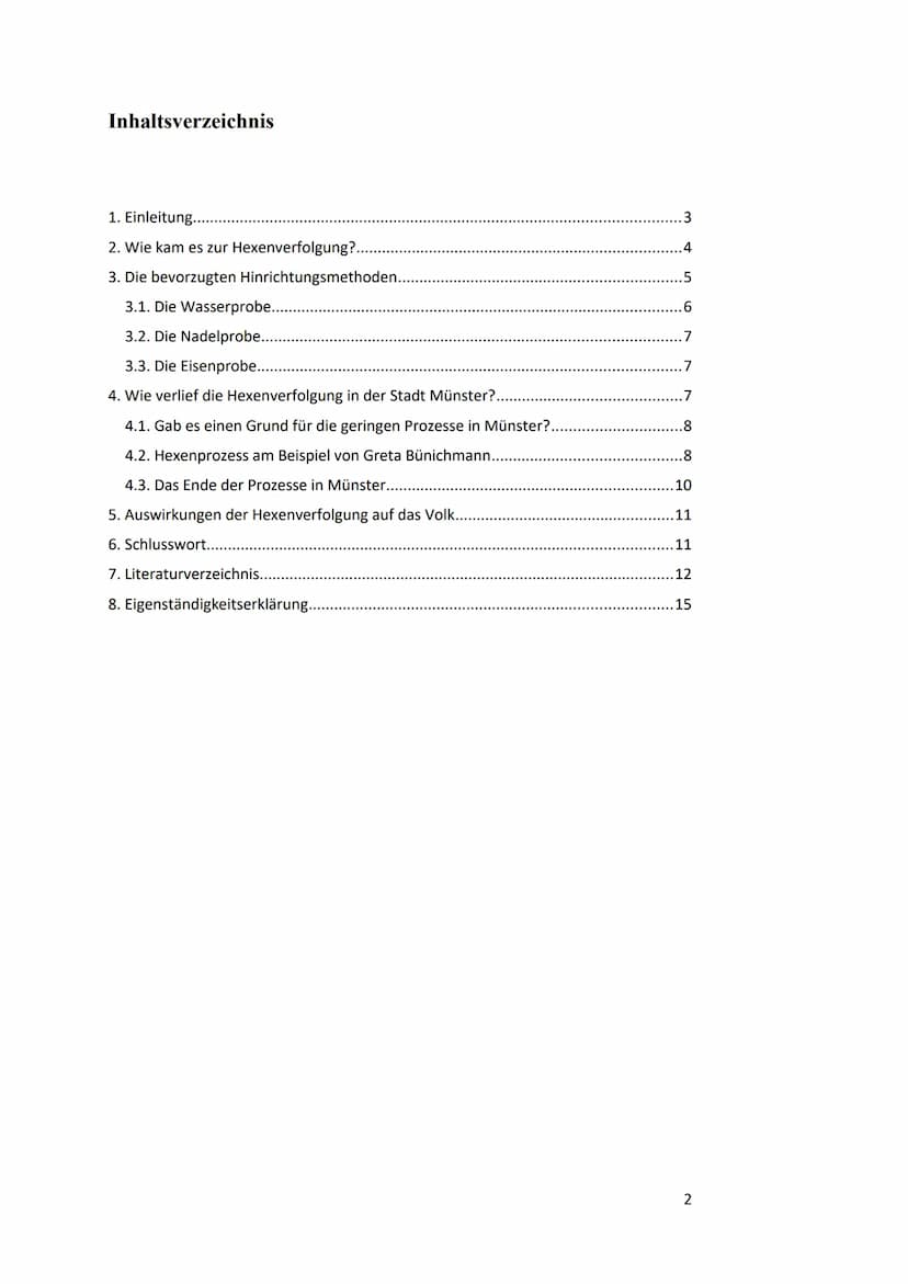 Jahrgangsstufe Q1
Schuljahr 2021/2022
Die Hexenverfolgung in
der Stadt Münster
Verfasserin:
Kurs: Geschichte LK
Kurslehrer/-in:
den 23. Febr