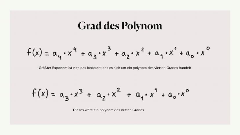 Ganzrationale
Funktionen
Polynomfunktionen
Von Jule Ayla Ganzrationale Funktion -Polynom
3 2
2-x²+2 ·x³²-x²+x - 4 = 0
Polynom
Koeffizient Po