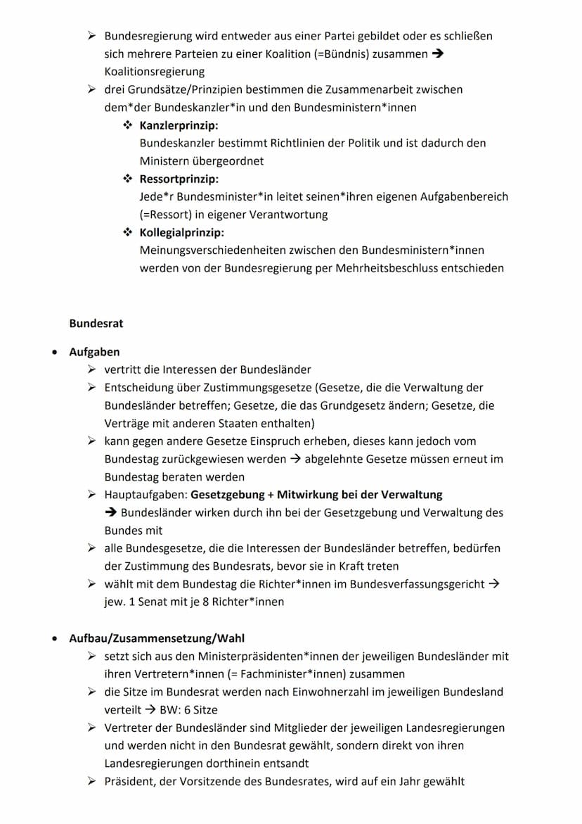 GK KA Nr.1-18.05.22 - Thema: Verfassungsorgane
●
Verfassungsorgane
Bundestag
• Aufgaben
wählt den*die Bundeskanzler*in
➤ beschließt Gesetze,
