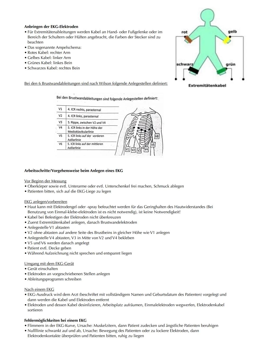 Lernfeld 05, Baustein 02
Elektrokardiogramm, konorare Herzkrankheit & Myokardinfarkt
Elektrokardiogramm (EKG)
Das Reizleitungssystem im Herz