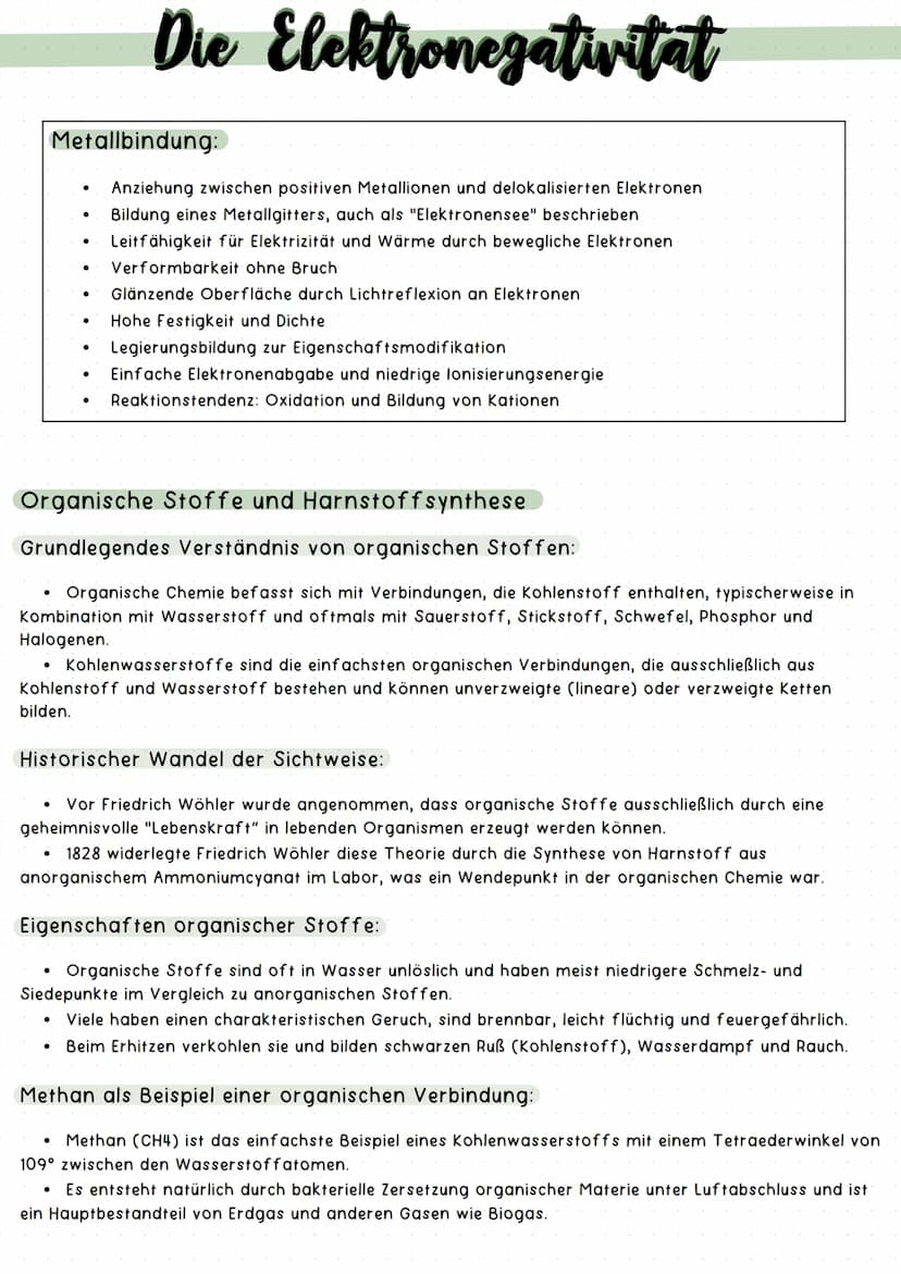 Die Elektronegativitat
Die Elektronegativität
= Die Fähigkeit eines Atoms, die Elektronen innerhalb einer Elektronenpaarbindung
(= Atombindu