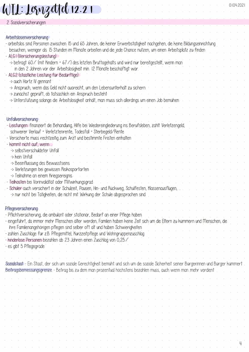 WIL: Lornzettel 12.21
I Tarifverhandlungen und Tarifverträge
Allgemeines
-> Tarifverträge sind für viele Arbeitnehmer innen ein besonderes P