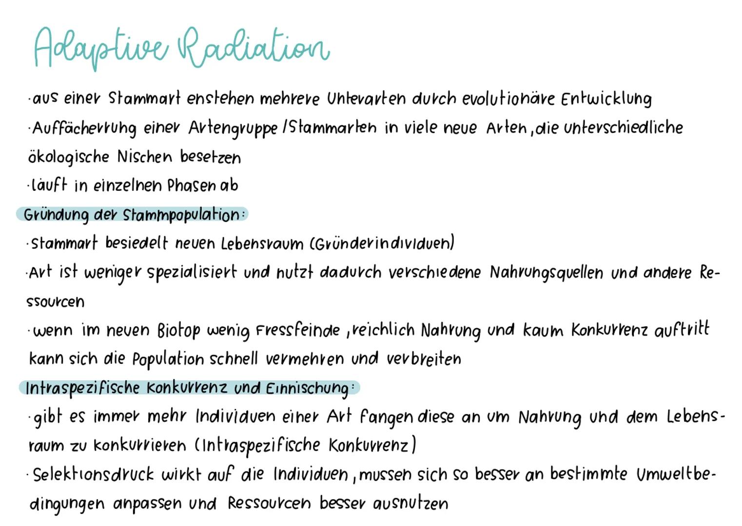 Synthetische Evolutions theorie
·basierend auf Darwins Selektionstheorie; erweitert um Erkenntnisse aus anderen biologischen Bereichen
Ander