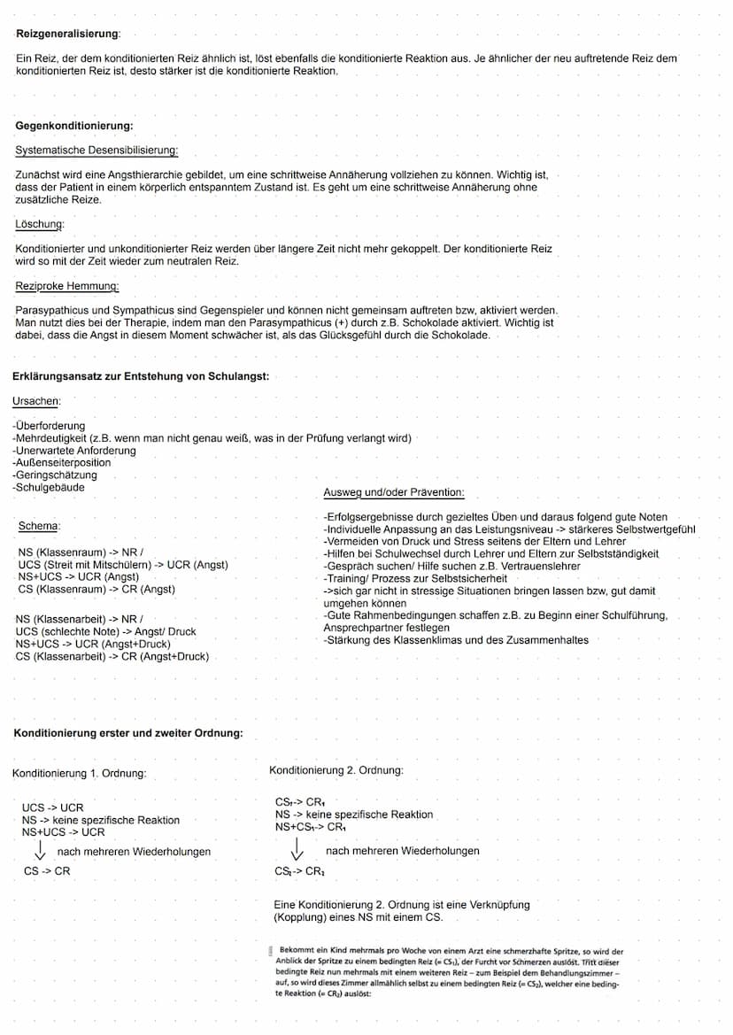 Klassisches Konditionieren
Klassisches Konditionieren ist das Lernen von unwillkürlichen emotionalen oder physiologischen Reaktionen wie Ang