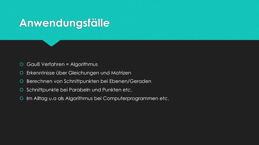 Das Gauß-Verfahren
Mathematik GFS - Kursstufe Gliederung
Biografie - Carl Friedrich Gauß
O Bekannte Verfahren und Erfindungen von Gauß
O Das
