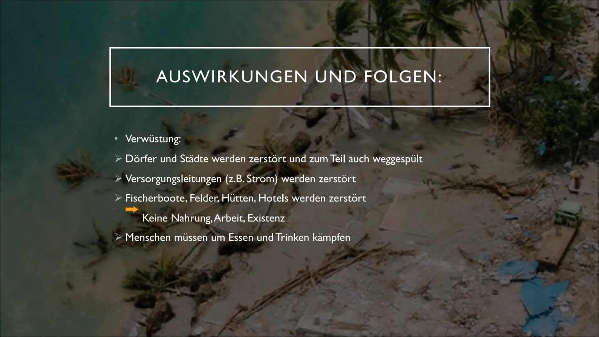 TSUNAMI O
O
-
•
INHALTSVERZEICHNIS
Was ist ein Tsunami?
Wie entstehen Tsunamis?
Vor dem Erdbeben
Während des Erdbebens
Nach dem Erdbeben
Wo 