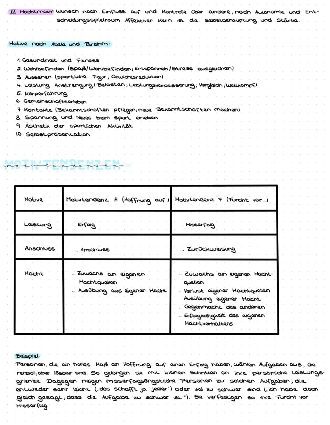 MOTIVATION
definition
Den Prozess der Motivanregung bezeichnet man mit Motivierung, das Ergebnis dieser Motivierung
heißt Motivation
motive
