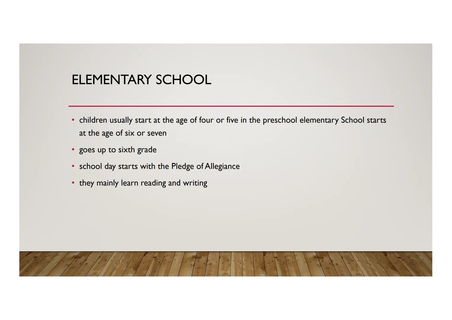 AMERICAN SCHOOL
SYSTEM TABLE OF CONTENTS
i.
ii.
iii.
●
●
.
General Information
Education Levels
Elementary School
Middle School
High School
